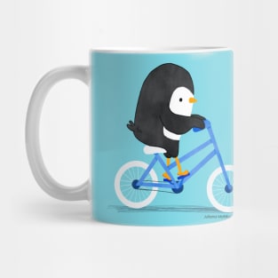 Penguin on a Bike 2 Mug